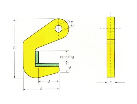 Захват для стальных и бетонных труб TPH
